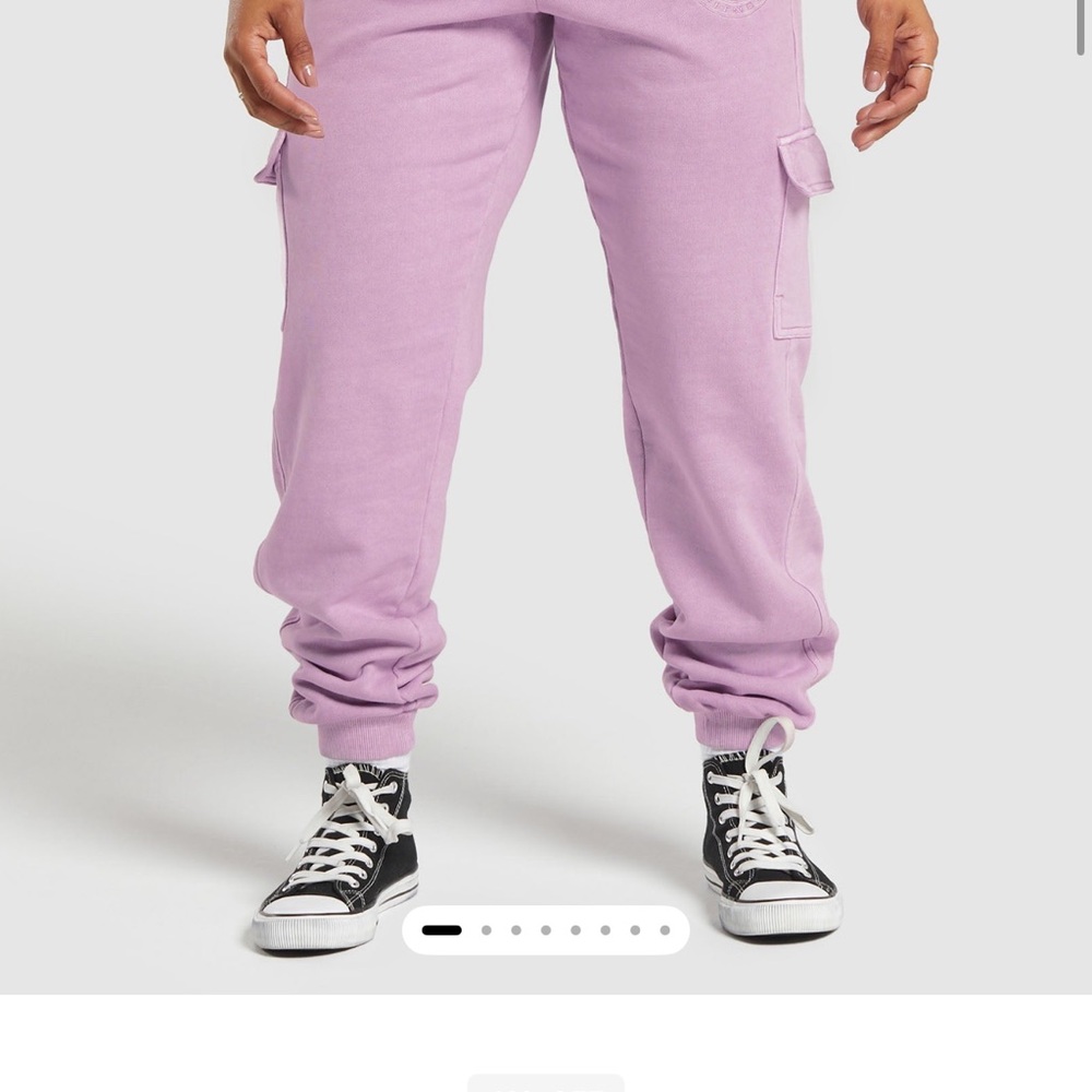 Gymshark Lavender sweatpants